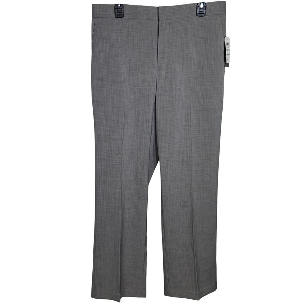 Alfani Mens Tropical Regular-Fit Suit pants Grey Heather 34x30 $75
